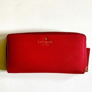 Kate Spade zip wallet